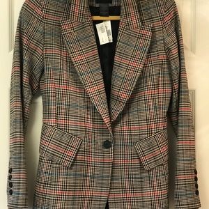 Smythe Plaid Blazer